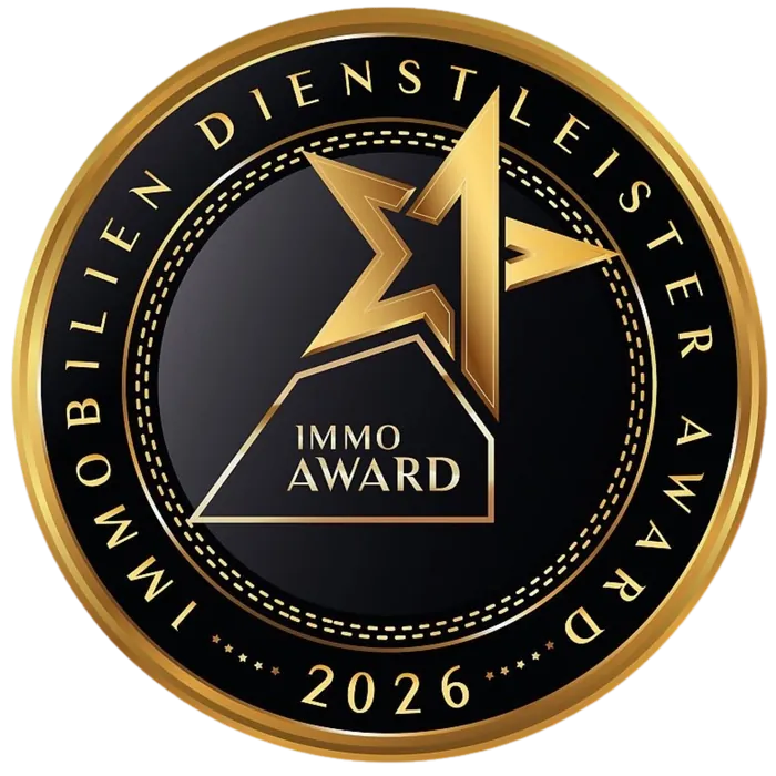 IMMO AWARD 2026 – ausgezeichnet als Immobilien-Dienstleister