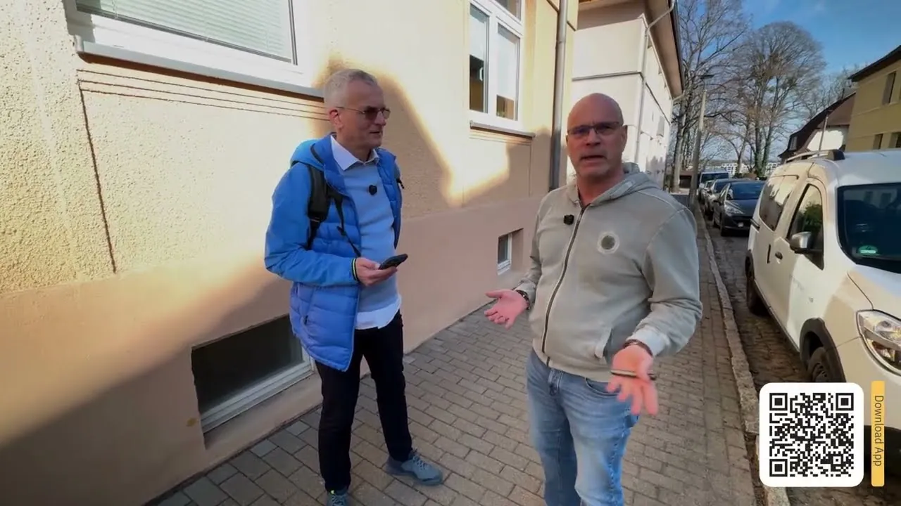 WohnScanner live: Makler Thomas Frank testet die App mit Martin Dierksen
